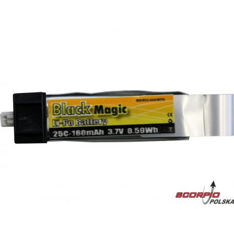 LiPol Black Magic 3.7V 160mAh 25C EFL