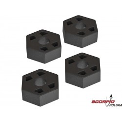 Arrma AR310779 Sześciokąt koła 14mm (4): 4x4