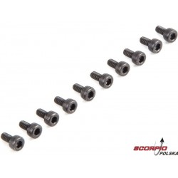 Losi: Śruba Cap Head M3 x 6mm (10)