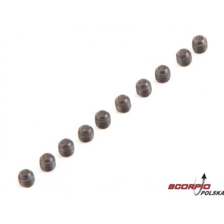 Losi: Śruba Cup Point M3 x 3mm (10)