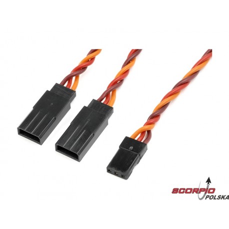 Przewód serwa Y SPM/JR/Hi HD sil skr 22AWG 30cm