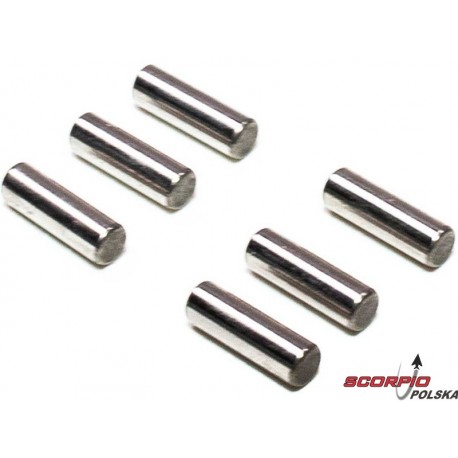 Axial czop M2.5x8mm (6)