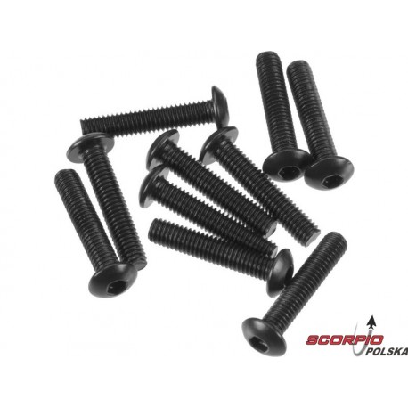 Arrma AR721315 Śruba BH M3x15mm (10)