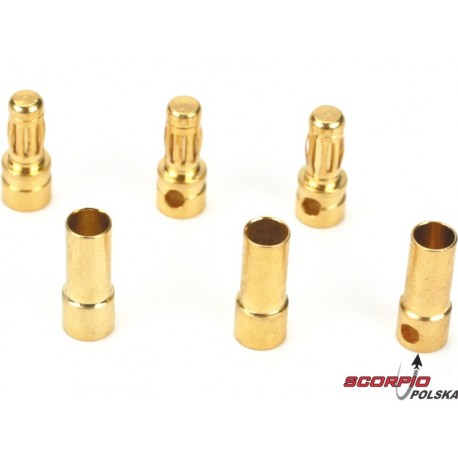 Złącza Gold 3.5mm komplet (3)