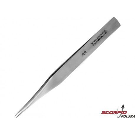 Modelcraft nierdzewna pęseta wąska HD