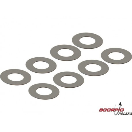 Arrma podkładka 6.2x11.9x0.2mm (8)