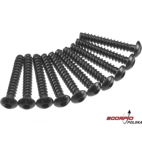 Axial AXA438 Śruba imbus M3x18mm BH (10)