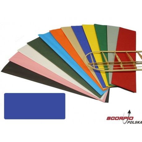 Krick papier poszyciowy niebieski 18g/m2 51x76cm (2)