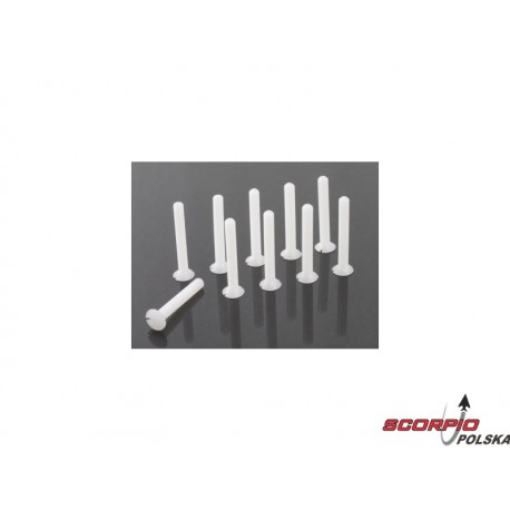 Śruba z łbem stożkowym M5x16 nylon (5)