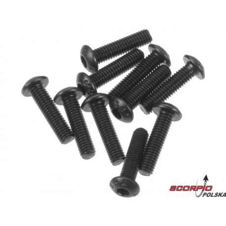 Arrma AR721312 Śruba BH 3x12mm (10)