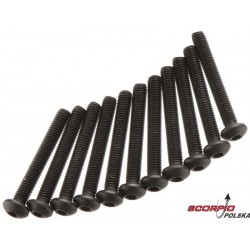 Arrma AR721322 Śruba imbus BH 3x22mm (10)