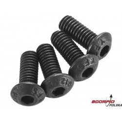 Arrma AR721410 Śruba imbus BH 4x10mm (4)