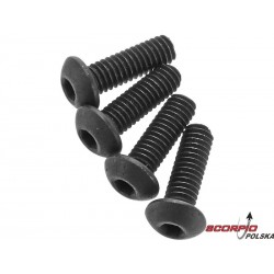 Arrma AR721412 Śruba imbus BH 4x12mm (4)