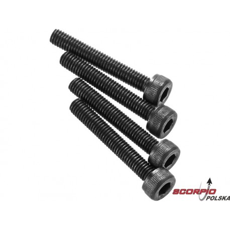 Arrma AR723320 Śruba imbus CH 3x20mm (4)