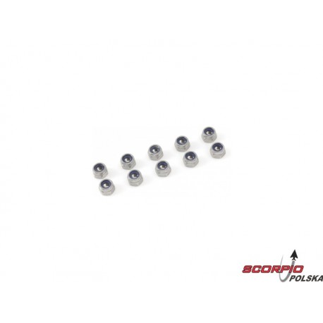 Nakrętka samokontrująca M4 nierdz. (10)