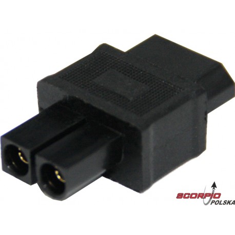 Redukcja XT60 żeński - Tamiya męski