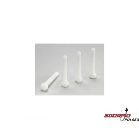 Śruba z łbem walcowym M4x20 nylon (5)