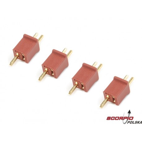 Konektor złocony Mini Deans (2 pary)