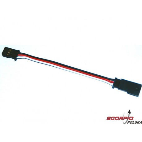 Kabel przedłużający Futaba HD 100mm