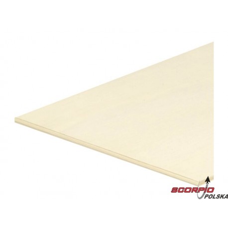 Sklejka topolowa 200x600x3mm