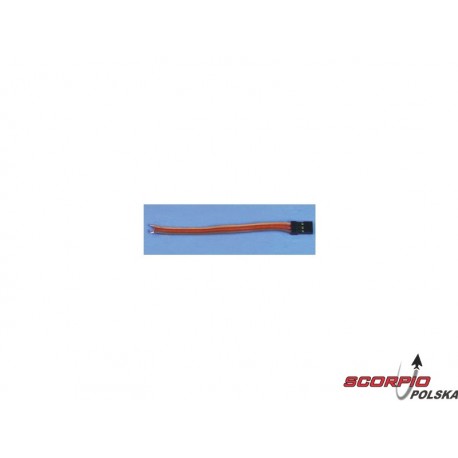 Kabel serwa JR 300mm złocony