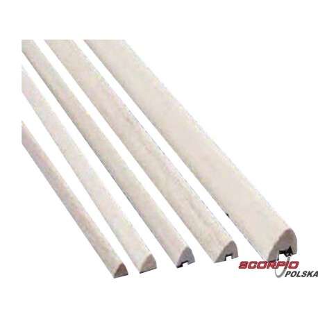 Krick Listwa natarcia asym. balsa 5x5mm 1m