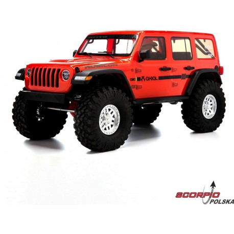 Axial SCX10 III Jeep JLU Wrangler 1:10 4WD RTR czerwony