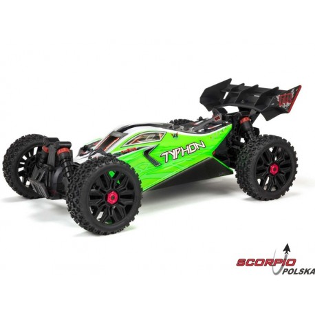 Arrma Typhon 4X4 Mega 1:10 4WD RTR zielona