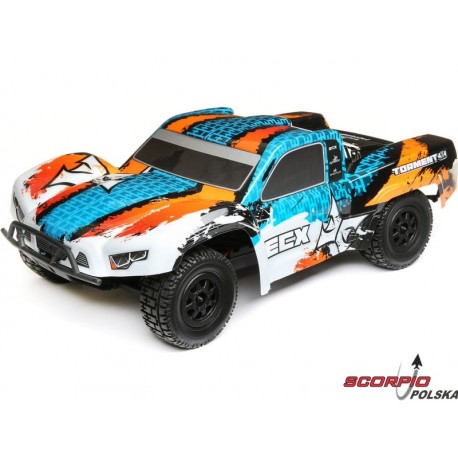 ECX Torment 4WD 1:10 RTR niebieski