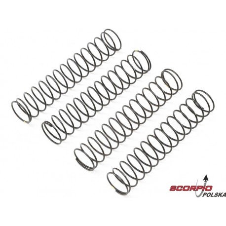 Losi sprężyna amortyzatora miękka, żółta 1.1 (4): LMT