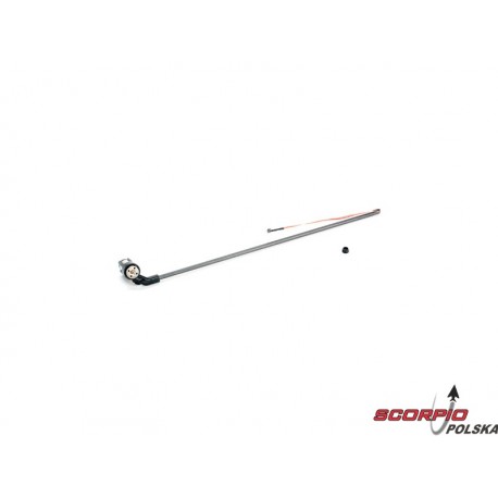 Blade 120 SR: Część ogonowa kompl silnik. wirnik