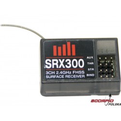 Spektrum odbiornik SRX300 FHSS 3CH