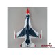 E-flite F-16 Thunderbirds 70mm EDF SAFE Select BNF Basic