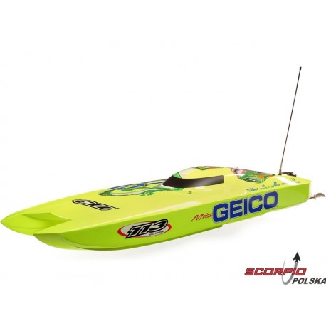 Proboat Miss GEICO Zelos 36" Twin Brushless Catamaran RTR