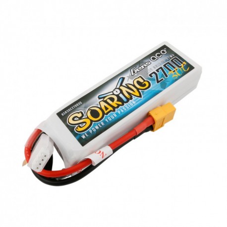 2700mAh 11.1V 30C SOARING Gens Ace - XT60