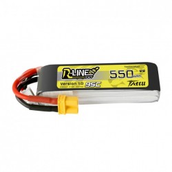 550mAh 7.4V 95C TATTU R-Line Gens Ace XT30