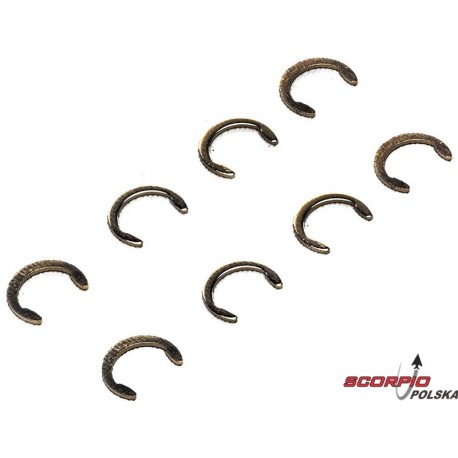 Axial C-klips 8mm (8)