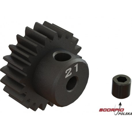 Arrma zębatka 21T 0.8M 3.175mm CNC stal