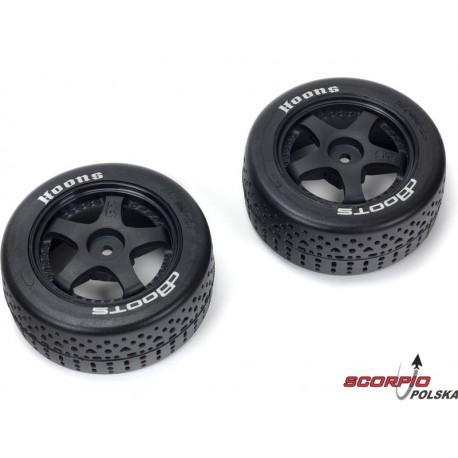 Arrma koło z oponą dBoots Hoons 35/085 2.4 białe (2)