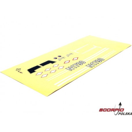 E-flite naklejki: UMX Pitts S-1S