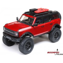Axial SCX24 Ford Bronco 2021 1:24 4WD RTR czerwony