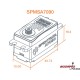 Spektrum serwo A7090 18kg.cm 0.068s/60° niskie BL M