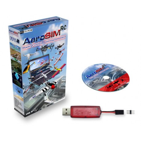Symulator lotu AeroSIM RC (wireless)