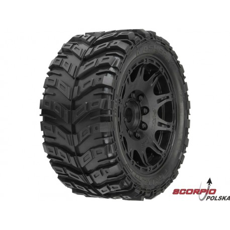 Pro-Line koło 5.7", opona Masher X HP Belted, felga Raid H24 czarna (2)