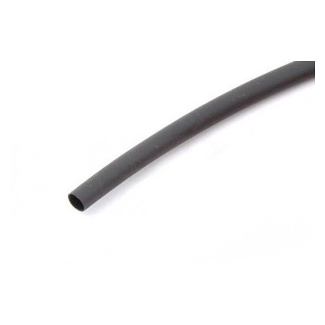 Rurka termokurczliwa Ø 1,5 mm, 1 mb - czarna - MSP