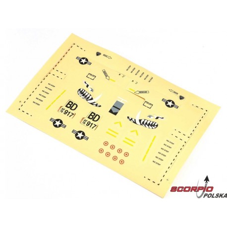 E-flite naklejki: UMX A-10 30mm