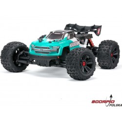 Arrma Kraton 4S V2 BLX 1:10 4WD RTR turkusowy