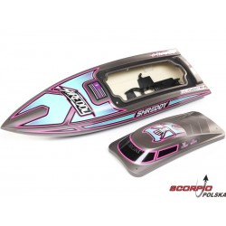 Proboat kadłub z kabiną Shreddy: Recoil 2 26"