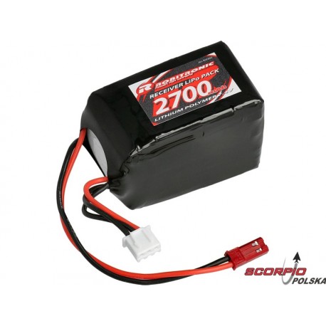 Robitronic LiPol 7.4V 2700mAh JST