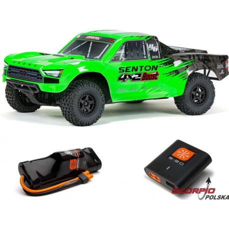 Arrma Senton 4X2 Boost 1:10 RTR zielony/czarny